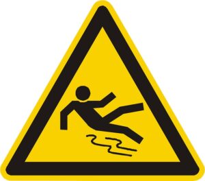 Slip and fall sign
