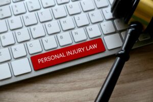 Keyboard that highlights personal injury law to illustrate blog post, what qualifications should a personal injury lawyer have