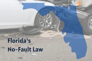 Florida's no-fault law graphic
