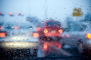 Driving safely in the rain