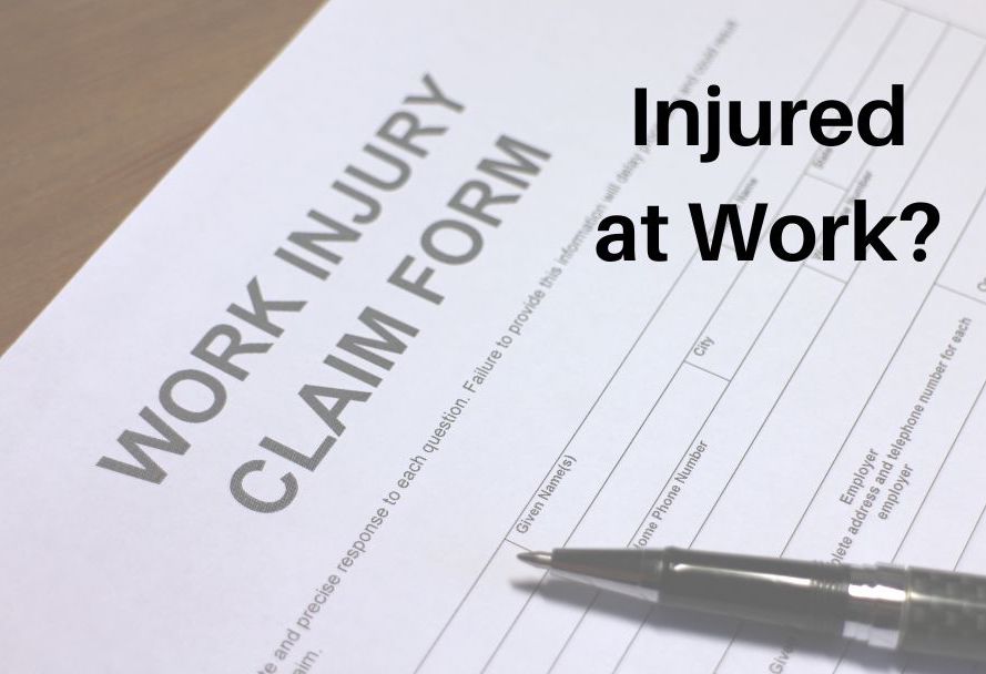 Work injury graphic