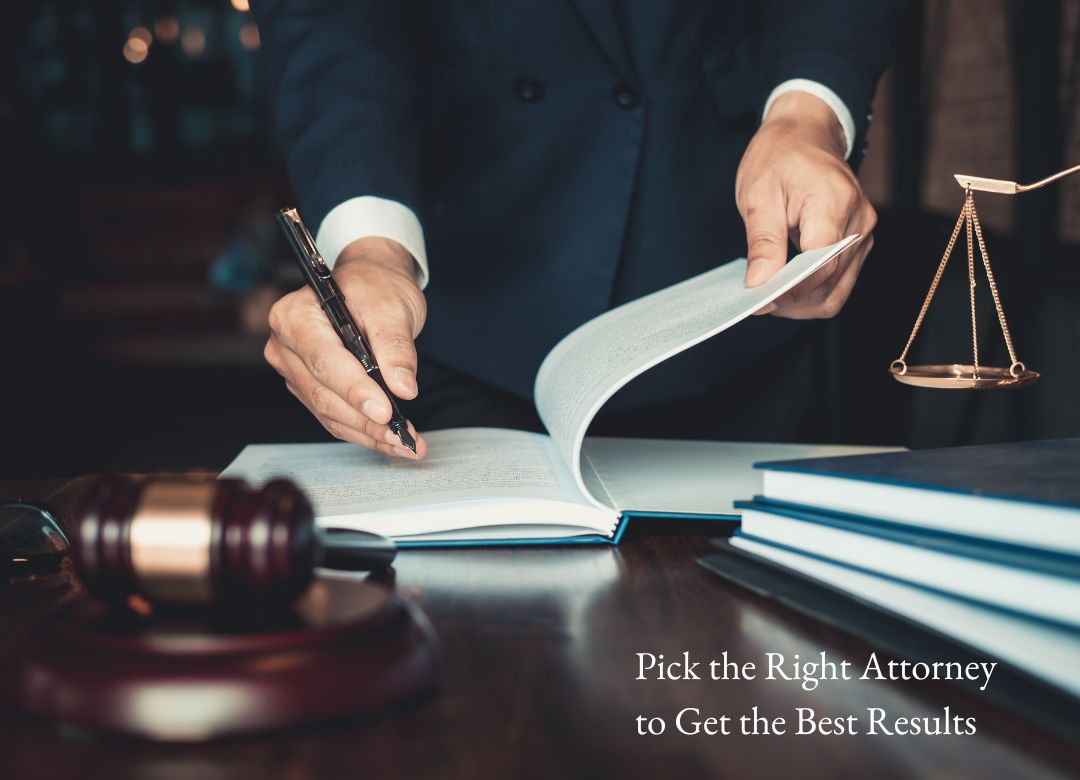 Pick the right attorney blog post by Kagan Law